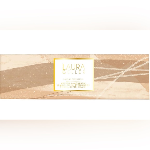 LAURA GELLER NEW YORK Laura's Essentials 12 Eyeshadows/1 Highlighter & 1… - Picture 2 of 11